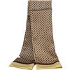 UK_Stone Sciarpa da uomo in 100% pura seta, motivo cachemire a pois, stile vintage, doppio strato, da uomo, Taglia unica