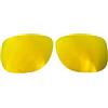 Wetnenss Lenti di ricambio per occhiali da sole Rayban Justin RB4165 (54 mm) polarizzate, spessore 1,5 mm, prevenzione del sale, resistenti agli oli (rosso scuro) (rosso scuro), gold, 53.5*44mm