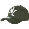 Hip Hop Honour Berretto NY verde cachi e bianco alla moda Visiere Baseball Stazky - Taglia unica - Colore: Verde - Uomo, verde, taglia unica