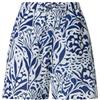 NORTH SAILS Bermuda Donna in Mussola di Cotone con Stampa Corallo