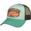 Stetson Surf Camp Trucker Cappellino da baseball, cappellino da baseball, da uomo e da donna, con ombrello, primavera, estate, autunno, inverno e primavera, menta, Taglia unica