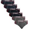 Pyrex Slip Ragazzo Cotone Elasticizzato Pacco da 6pz, Art. 25300 Assortito 11-12 Anni