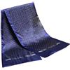 UK_Stone Sciarpa da Uomo Sciarpa 100% Seta Sciarpa Fantasia di Paisley Sciarpa Vintage Sciarpa da Uomo Sciarpa di Seta di Alta Qualità (Blu)