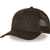 Von Dutch Cappello Uomo e Donna, Trucker Log, Marrone 24