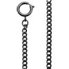 REGENT Orologio da tasca, catena per orologio da tasca con moschettone e anello a molla in diverse varianti, P-625 - Nero