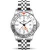 Lorenz Gmt Two Tone 030257IC Special Edition - Orologio da Uomo Automatico GMT - Orologio con Cinturino in Acciaio Inossidabile - Subacqueo professionale fino a 200 metri