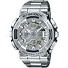 G-Shock Casio G-Shock GM110D-8A - Orologio analogico-digitale interamente in metallo, Argento