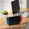 Buhdjfnke Copertura Trasparente per Scatola Display Antipolvere Protettiva Trasparente per Switch/OLED
