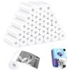 LiuHancsqd 5 Rotoli Carta Termica per Fotocamera Bambini, 57x25mm, bianca | Ricarica di carta termica bianca per stampante fotografica istantanea e mini stampante. Senza inchiostro