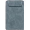 PATIKIL A5 Portablocco In Pelle PU 4x6 Portadocumenti Magnetica Con Portapenna Organizzatore Cartella Ufficio Tavoletta Scrittura Blu