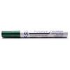 Generico Confezione da 12 pennarello marcatore indelebile SNOWMAN paint marker smalto punta tonda VERDE BOSCO