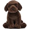 Living Nature AN432 Pets Chocolate Labrador Puppy Plush Toy