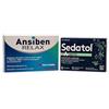 FJ JACONO Kit Relax e Sonno, Ansiben Relax 30 Compresse + Sedatol Notte 30 Capsule, Supporto Diurno e Notturno