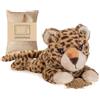 Habibi Peluche alpaca, cuscino termico per bambini e adulti, cuscino riscaldante per microonde, peluche riscaldabile, calore benefico per relax e comfort