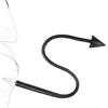SAHOOSAFETY Plug anale in acciaio inox 108 cm coda extra lunga con frusta demoniaca SM plug anale giocattolo sessuale masturbazione dildo anale for coppie donne e uomini