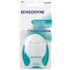 Sensodyne Filo interdentale extra delicato, per pulire gli spazi interdentali e il bordo gengivale, con sapore di menta e fluoro, 1 x 50 m