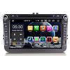 Erisin 8-Core 8 Pollici Android 14 DVD Autoradio per VW Passat Golf 5/6 Touran Skoda Seat Tiguan Jetta T5 Supporta GPS Navigatore CarPlay Android Auto DSP SWC DAB+ Bluetooth WiFi USB OBD2 4GB+64GB
