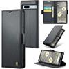 Idhiem Flip Libro Wallet Cover per Google Pixel 7A, Nero