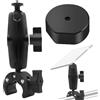 WEWOGA Pole Mount Kit,Metallo Mini Adater Morsetto Regolabile Supporto Compatibile con Starlink Mini 2025 Originale Tubo per RV Scaletta Supporto Tetto Portapacchi Yacht Balcone(con SPX-04176000-501)