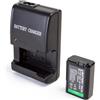 YUEFANSEN Kit Batteria NP-FW50 e Caricabatterie BC-VW1 Compatibile con Sony