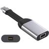 JSER Adattatore da USB4 Type-C Source USB5.0 USB-C Host a Mini DP Displayport 4K 60hz UHD Sink per monitor HDTV, cavo piatto ultra sottile 1080p compatibile con laptop, tablet e telefono