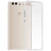 REY Pack 3X Cover in Gel TPU Trasparente per Huawei P10, Ultra Sottile 0,33 mm, Morbido Flessibile, Custodia Silicone