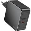 SCHITEC Caricatore USB C, 100W GaN Caricabatterie Rapido USB-C, Presa USB da Muro per MacBook Pro 16 14 pollici M4 M3 M2 M1, Lenovo ThinkPad X1 E490 X390, Dell XPS 9360 9380 (Nero)