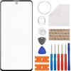 Duotipa Riparazione display in vetro frontale compatibile con Galaxy A71 SM-A715F/DS SM-A715F/DSN 6.7 pollici + strumenti (senza display e digitalizzatore)