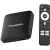 X88 H96 Max Android 14.0 TV Box 64bit 2GB RAM 16GB ROM Amlogic S905L3 100M Ethernet WiFi6 Dual-WiFi 2.4G/5G 4K BT5.x USB TV Box