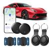 Lizoak Localizzatore Android per veicoli, set di 2 localizzatori GPS magnetici per auto, con batteria da 365 giorni, localizzazione in tempo reale, allarme remoto, senza ABO, impermeabile, per dispositivi