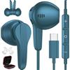ASKUBSKU Cuffie USB C per Samsung A37 A57 5G A35 Galaxy A36 A56 A26 S24 FE POCO X8