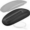 Pinafresa Impugnatura ergonomica e base per mouse per Magic Mouse 2 USB C caricabatterie wireless per mouse Magic Mouse 2 Nero