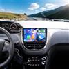 OiLiehu 6G+128G 8 Core Android 13 per Peugeot 208/2008 2012-2018 Autoradio 2 Din CarPlay Android Auto Autoradio con Schermo 10,1 con Bluetooth GPS FM/RDS WiFi SWC DSP/EQ Telecamera Posteriore