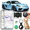 TDTOD GPS Tracker per Auto, Magnetica Localizzatore GPS Senza Abbonamento Compatibile con Android e iOS, Air Tracker con Custodia Magnetica Impermeabile per Auto/Moto/Bicicletta