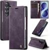 Cracedily Cover per Samsung Galaxy Z Fold 8 Ultra Case, Libro Custodia Portafoglio Premium Pelle PU, Slot Scheda, RFID Shieldon, Chiusura Magnetico Aletta Antiurto Case Custodia per, Viola