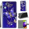 KENHONER Custodia per Samsung Galaxy A52 5G/4G/A52s 5G, Farfalla | Portafoglio Pelle PU, Magnetica, Resistente Agli Urti, Scomparto Carte Credito, Pieghevole, Flip Libro, Motivo