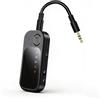 eppfun 2-IN-1 Trasmettitore Ricevitore Bluetooth 5.4 Adattatore, Supporta AirPods o Cuffie, Audio Jack da 3.5 mm per TV, PC, Auto