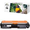 Starlet24 1x 17A Toner Compatibile con HP 17A CF217A Nero