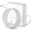 Yihele Caricabatteria 85W T-Tip per Mac Book Pro/Air 13/15 pollici 2012-2017