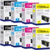 Yongairuink T7891XXL T7892XXL T7893XXL T7894XXL Cartucce per EP WF-5620 DWF WF-5110DW WF-5190DW WF-5690DWF WF-5100 Series WF-5600 (8 pezzi)