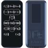 TCNOUMT Telecomando di ricambio compatibile con Pure Chronos CD Series 2 DAB/FM/AlarmClock/Radio CD Player