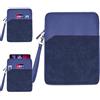 toergy Custodia per tablet Lenovo Yoga Tab Plus (12,7 pollici), resistente agli urti, antigraffio, impermeabile, con chiusura lampo, leggera e portatile, protezione completa, blu