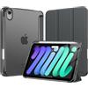 MoKo Cover per iPad Mini 7 A17 Pro, iPad Mini 6a Gen 8,3, Grigio Siderale
