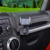 JeCar JK - Supporto multifunzione per telefono e walkie-talkie per Jeep Wrangler 2011-2018 Jeep Wrangler JK JKU, grigio