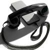 Opis Technology 60s Micro Cornetta Retro Lightning per Cellulare, Nero | Ricevitore cavo retrò per Apple 7 a 15 con adattatore per telefoni cellulari e tablet, anti-radiazioni, cablato.