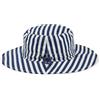 Amazon Essentials x Sofia Grainge Cappello da Pescatore in Cotone Unisex - Bambini e ragazzi, Navy Stripe, 3-6 mesi