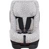JYOKO KIDS Rivestimento per seggiolino auto in cotone compatibile con Hauck Varioguard (White Star)
