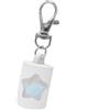 TERNCOEW Portachiavi Lip Gloss Cap con design in silicone a tenuta stagna per il trucco portatile Storage a tenuta stagna tappo cosmetico in silicone