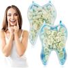 TAHJOS Faccette Dentali, Denti Finti Multiuso, Kit Di Riparazione Dentale Per Denti Anteriori E Posteriori, Denti Finti Da Applicare Da Soli Per Diverse Necessità 100 Pezzi