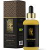 Senteurs d'argan Olio di argan puro biologico per capelli corpo, viso, olio di argan del Marocco 100% puro Naturale e pressato a freddo- certificato biologico - Olio antietà - 50ML